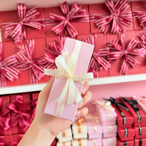 Hộp quà 20k dài 12x4x4 KEM - HỒNG