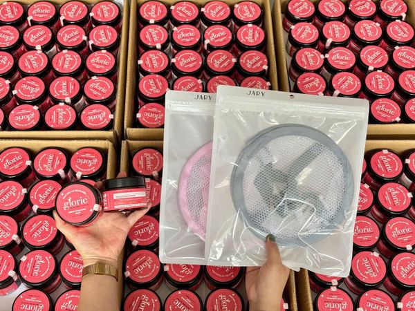 [1 TẶNG 1] - Soap Rửa Cọ Trang Điểm Glorie Brush Cleansing Soap 130g + Tặng giỏ treo cọ Hoặc Khay rửa cọ