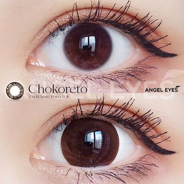 Lens Silicone cao cấp mềm mại Hydrogel Limited Chokoreto 14.5/ hạn 6 tháng