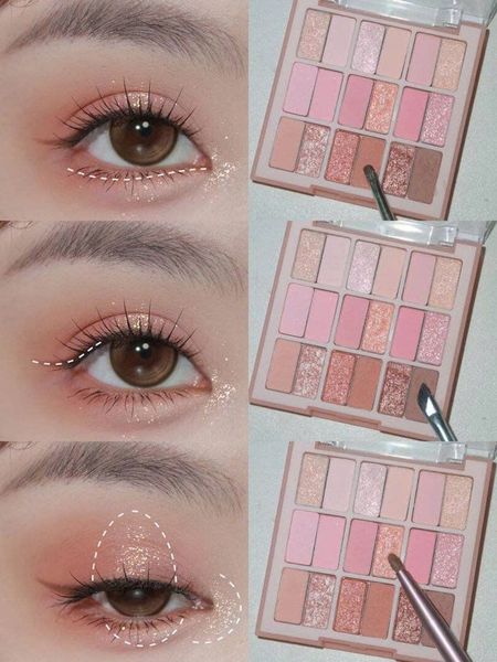 DIKALU Bảng Phấn Mắt 18 ô