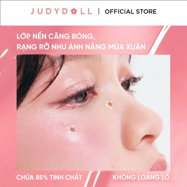 JUDYDOLL Kem Má Hồng Kèm Mút Glow Blush Balm #03