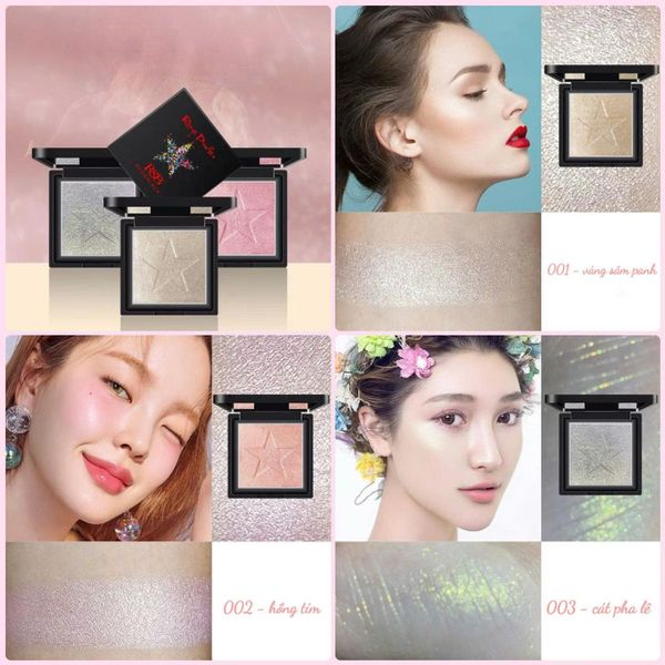 RED&BLACK Phấn Bắt Sáng Rouge Powder R&B