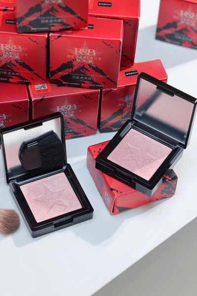 RED&BLACK Phấn Bắt Sáng Rouge Powder R&B