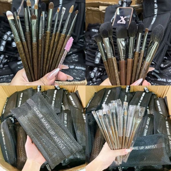 Bộ Cọ Make Up Artist trang điểm chuyên nghiệp lông thú 22 cây + tặng kèm túi lưới