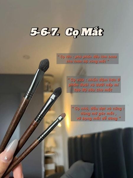 Bộ Cọ Make Up Artist trang điểm chuyên nghiệp lông thú 22 cây + tặng kèm túi lưới