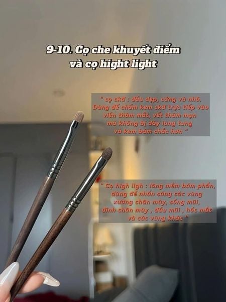 Bộ Cọ Make Up Artist trang điểm chuyên nghiệp lông thú 22 cây + tặng kèm túi lưới