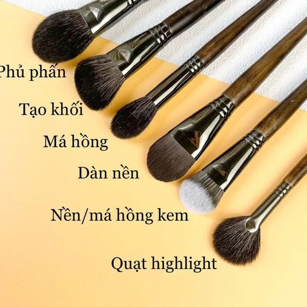Bộ Cọ Make Up Artist trang điểm chuyên nghiệp lông thú 22 cây + tặng kèm túi lưới