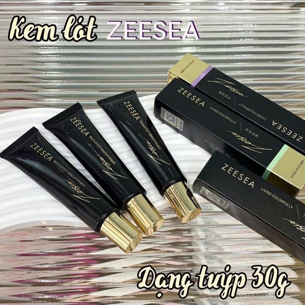 ZEESEA Kem Lót Tuýp 30g Multi-Effect Makeup Primer #02 Xanh