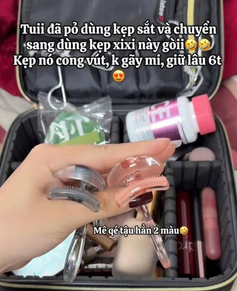 Kẹp bấm mi góc XIXI