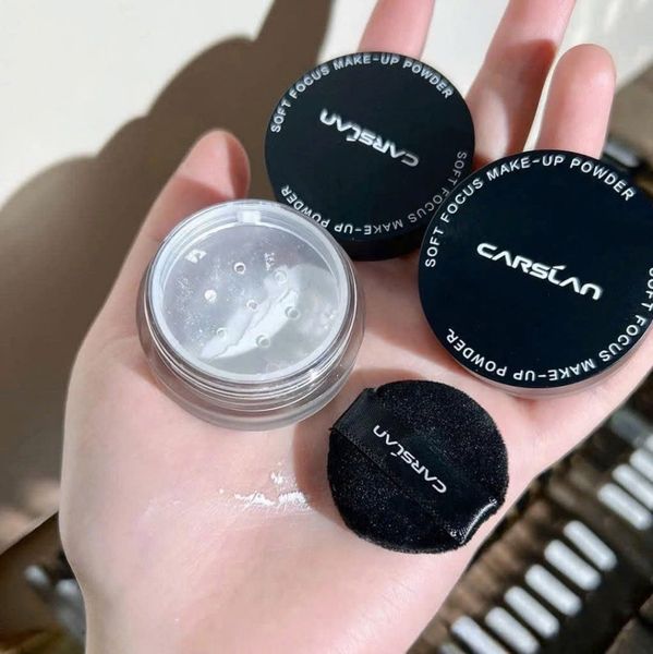 CARSLAN Phấn Bột Soft Focus Make-up Powder Mini 1g #Trong suốt