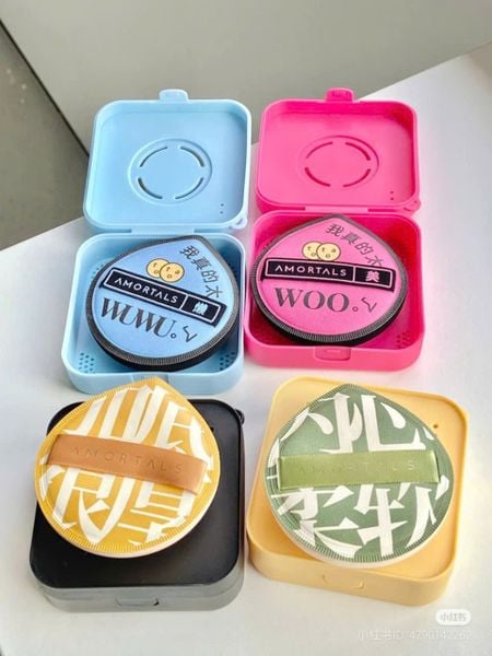 AMORTALS Set Mút Trang Điểm Size XL( 2 mút + Hộp)