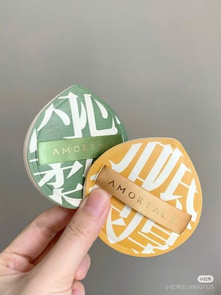 AMORTALS Set Mút Trang Điểm Size XL( 2 mút + Hộp)