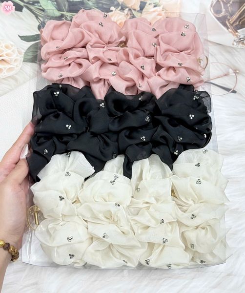 Kẹp cào bồng voan mềm