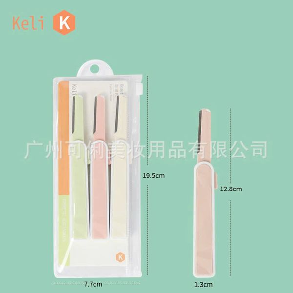 KELI Set 3 Dao Cạo Lông Mày #KL565