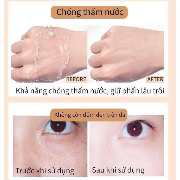 NOVO Kem Nền Che Khuyết Điểm Mềm Mịn Che Phủ Toàn Diện Làm Sáng Da