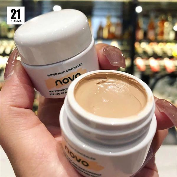 NOVO Kem Nền Che Khuyết Điểm Mềm Mịn Che Phủ Toàn Diện Làm Sáng Da