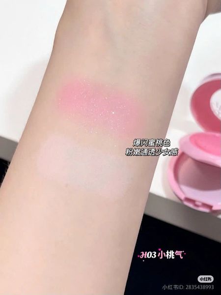 Bảng Phấn Má Hồng 2 Tầng Hold Live Kèm Highlight Bắt Sáng