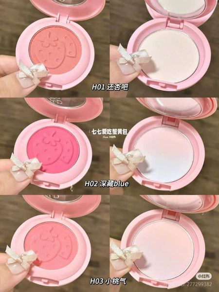 Bảng Phấn Má Hồng 2 Tầng Hold Live Kèm Highlight Bắt Sáng