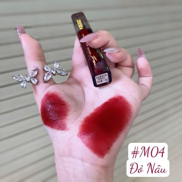 Son Kem Lì ZEESEA Mousse Lip Glaze Màu Nhung Lì Mịn 1,8g