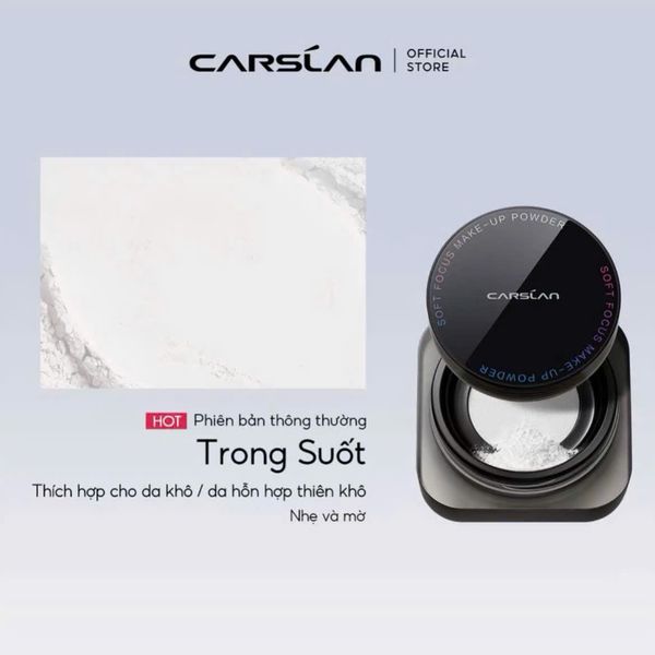 Phấn Phủ Carslan Dạng Bột Nắp Đen Carslan Soft Focus Make-up Powder 8g