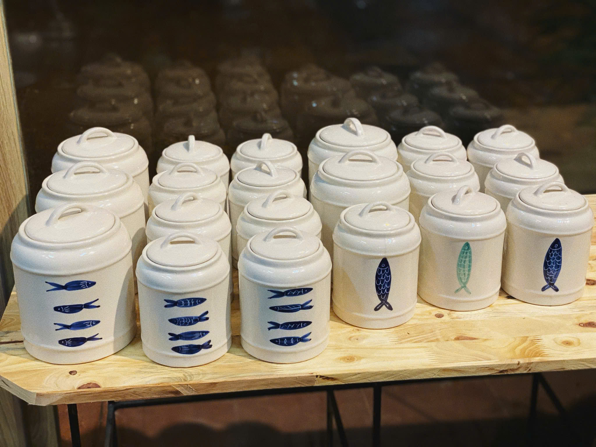 Hũ Muối Dưa Gốm Sứ Bát Tràng – Nhiều Dung Tích, Hoa Văn Thủ Công