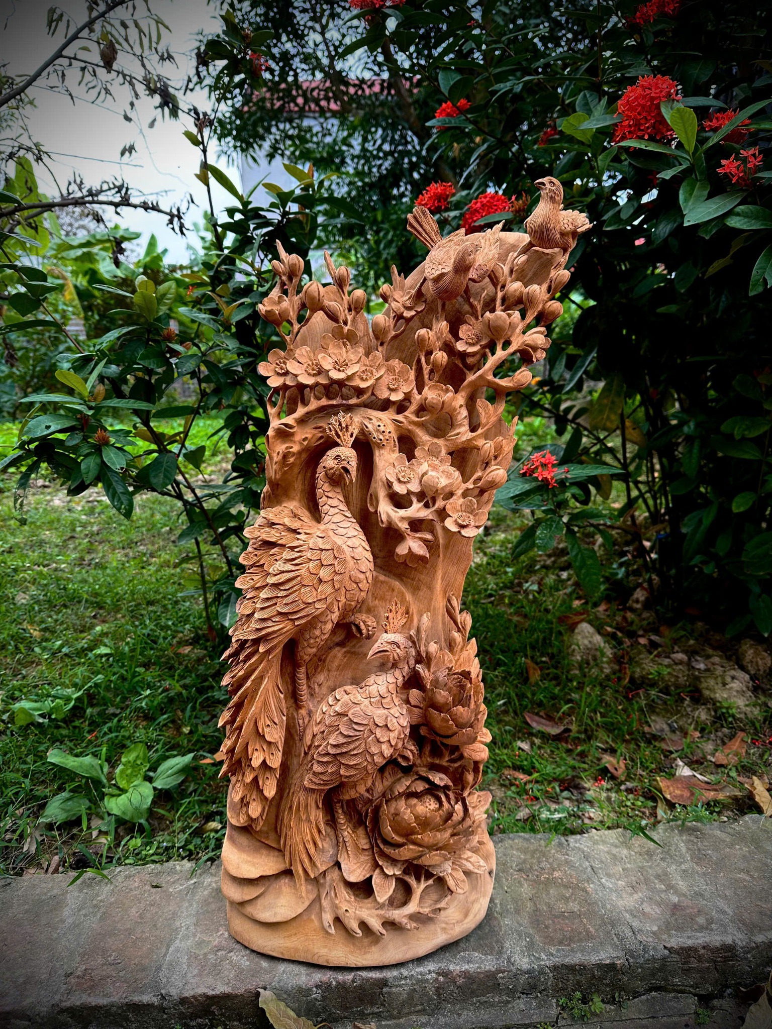 Tượng Phu Thê Viên Mãn Gỗ – Biểu tượng tình yêu bền chặt, hạnh phúc