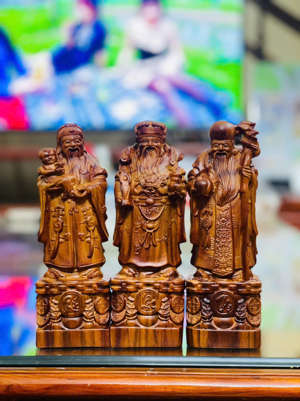 Tam Đa Gỗ Sưa Bắc – Vân Tím Lịm, Biểu Tượng Phúc Lộc