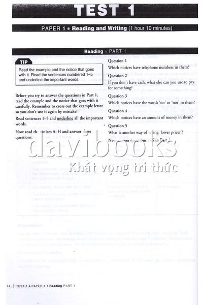 Luyện Thi Ket: Key English Test Extra With Answers