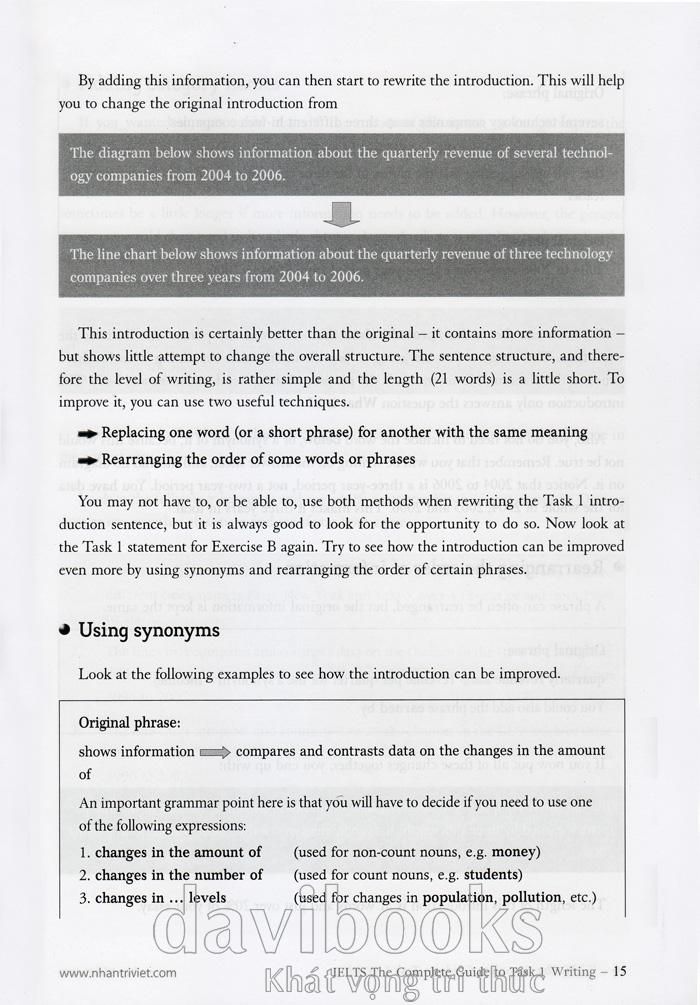 IELTS The Complete Guide To Task 1 Writing