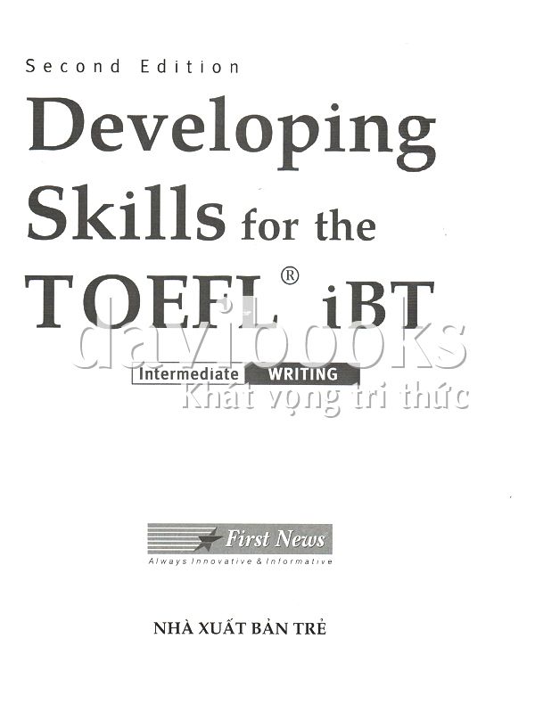 Developing Skills For The Toefl IBT Intermediate Writing