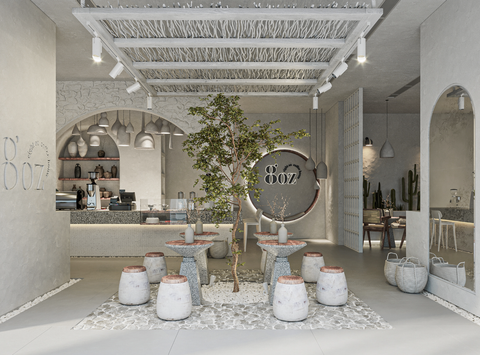 Không Gian Quán Cà Phê 8OZ