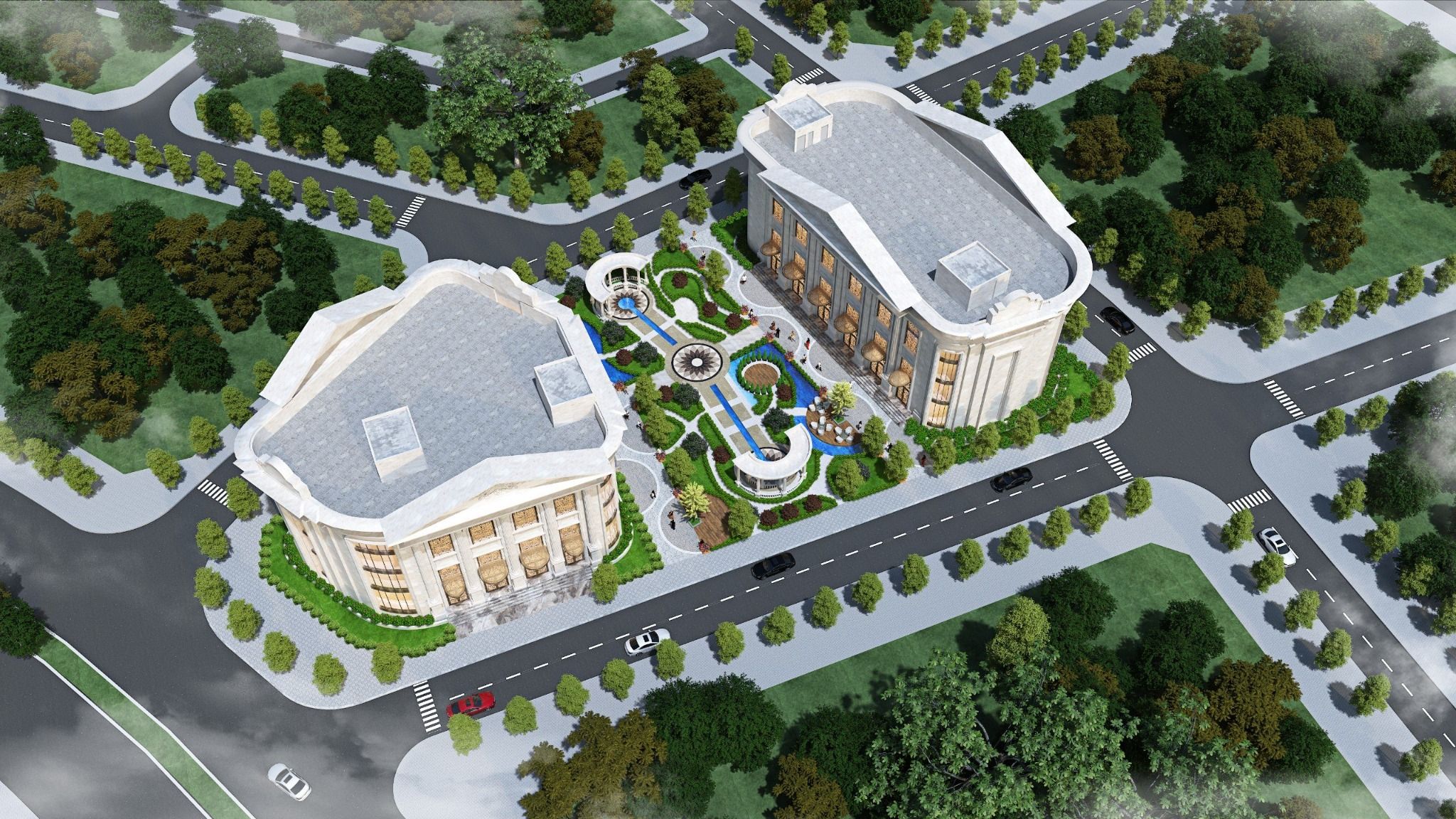 Trung tâm thương mại dịch vụ