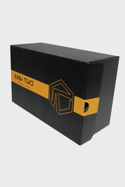Hộp carton đựng giày in flexo 31x19x12cm