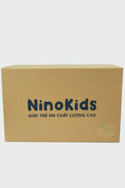 Hộp carton đựng giày in flexo 28x18x11cm