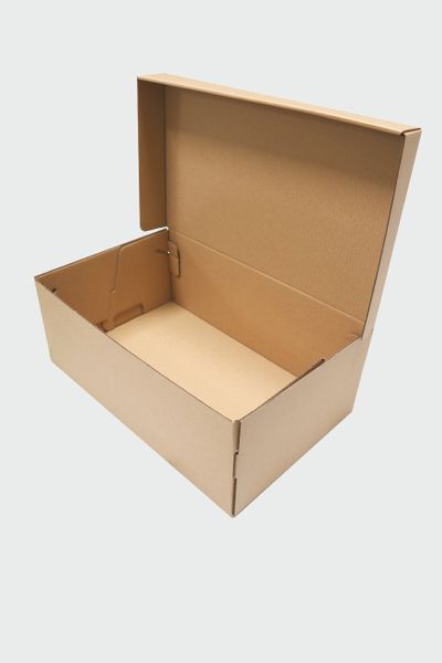 Hộp carton đựng giày in flexo 32x20x12cm