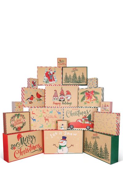 Hộp carton đựng giày in flexo 32x20x12cm