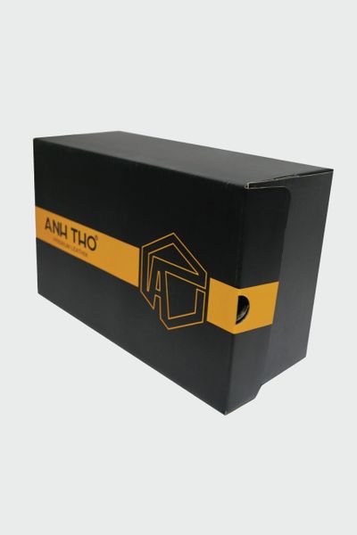 Hộp carton đựng giày in flexo 31x19x12cm