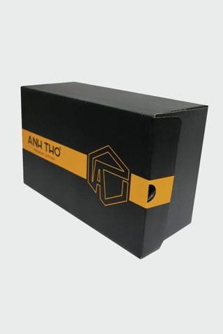 Hộp carton đựng giày in flexo 31x19x12cm
