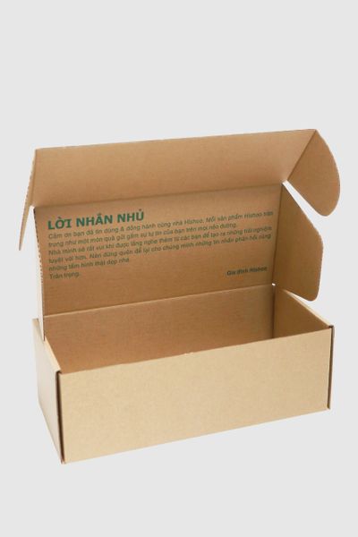 Hộp carton nắp gài đựng quần áo, phụ kiện 30x23x14cm