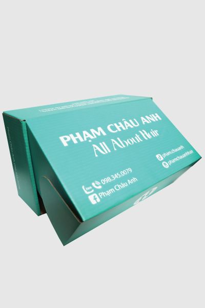 Hộp carton nắp gài đựng quần áo, phụ kiện 25x14x8cm