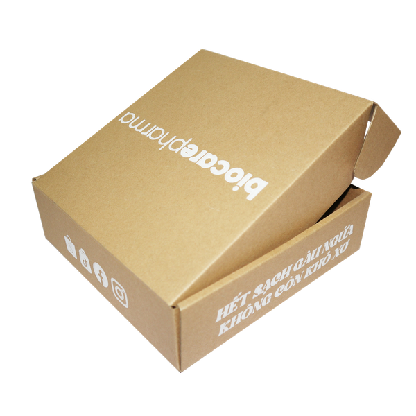 Hộp nắp gài in số lượng ít theo yêu cầu 22x20.5x11cm