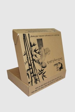 Hộp carton nắp gài đựng quần áo, phụ kiện 29x29x6.3cm