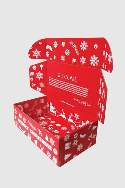 Hộp nắp gài in ấn theo yêu cầu 25x14x8cm