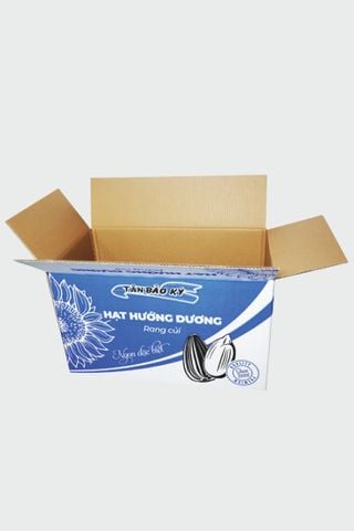 In thùng carton flexo theo yêu cầu 50x28x33cm 5 lớp