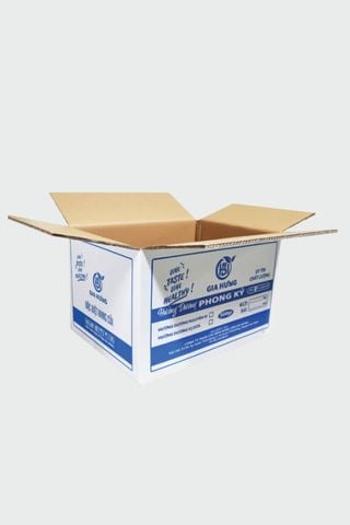 In thùng carton flexo theo yêu cầu 45x34x29cm 5 lớp