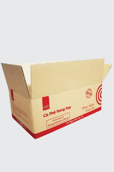 In thùng carton giá rẻ 38x27x27.2cm 5 lớp
