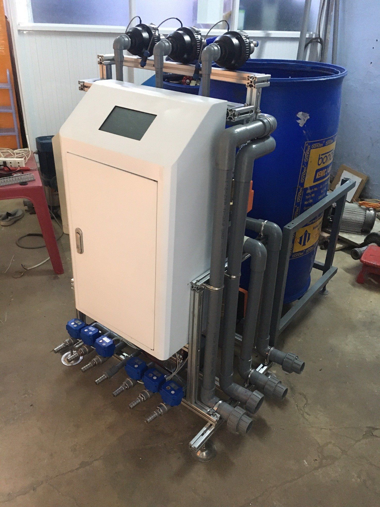 Bộ trộn phân tự động nông nghiệp công nghệ cao HiDOSING