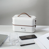  Hộp cơm cắm điện 2 tầng tự sôi Mocato M601 inox 304 cao cấp 