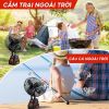  Quạt sạc tích điện pin 10 cell, chạy liên tục 12 tiếng gió siêu mát 