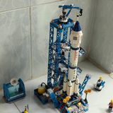  Bộ đồ chơi LEGO Lắp ghép Tàu vũ trụ 1093 chi tiết full hộp giấy có quai xách mã 8866 